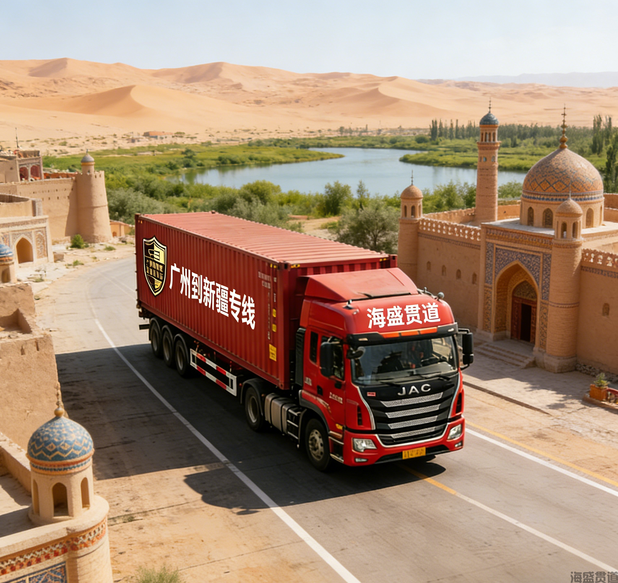 廣州至烏魯木齊物流專(zhuān)線(xiàn)從“批量壓貨”到“跨境云倉(cāng)”，4100